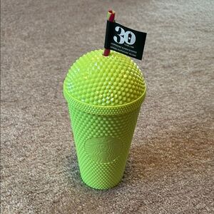Starbucks grande NWT Bright Lime Textured Tumbler